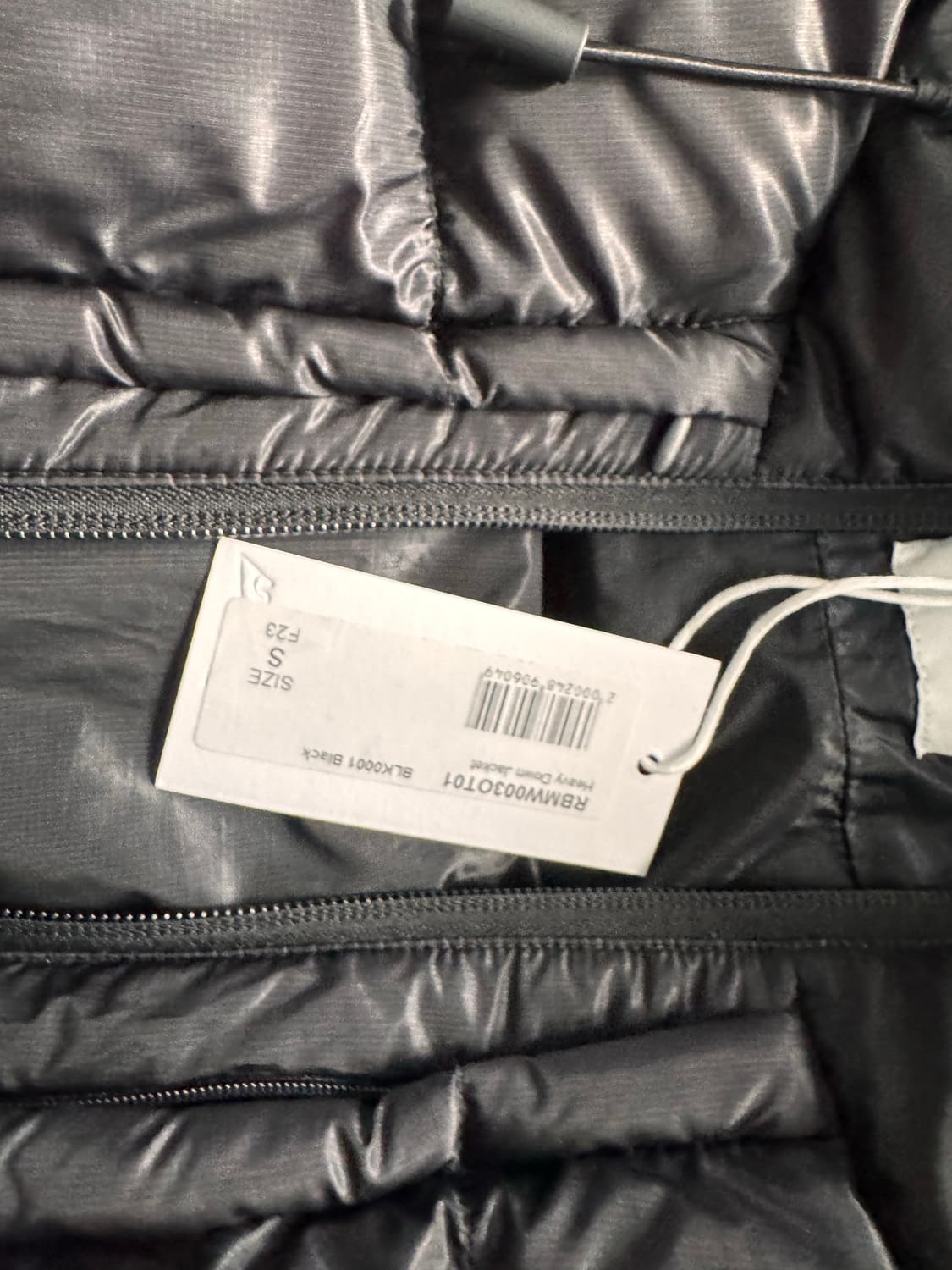 Roa heavy down jacket s black 상품이미지2