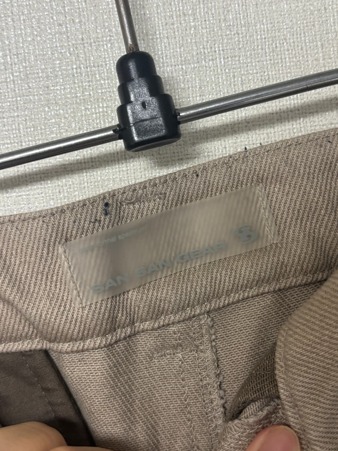1) 산산기어 커버링 팬츠 베이지 - 24SS 상품이미지8