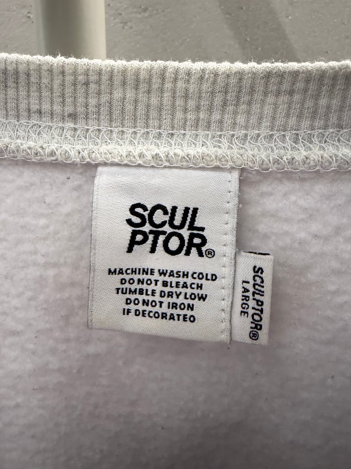 Sculptor 강아지 프린팅 맨투맨 L 상품이미지4