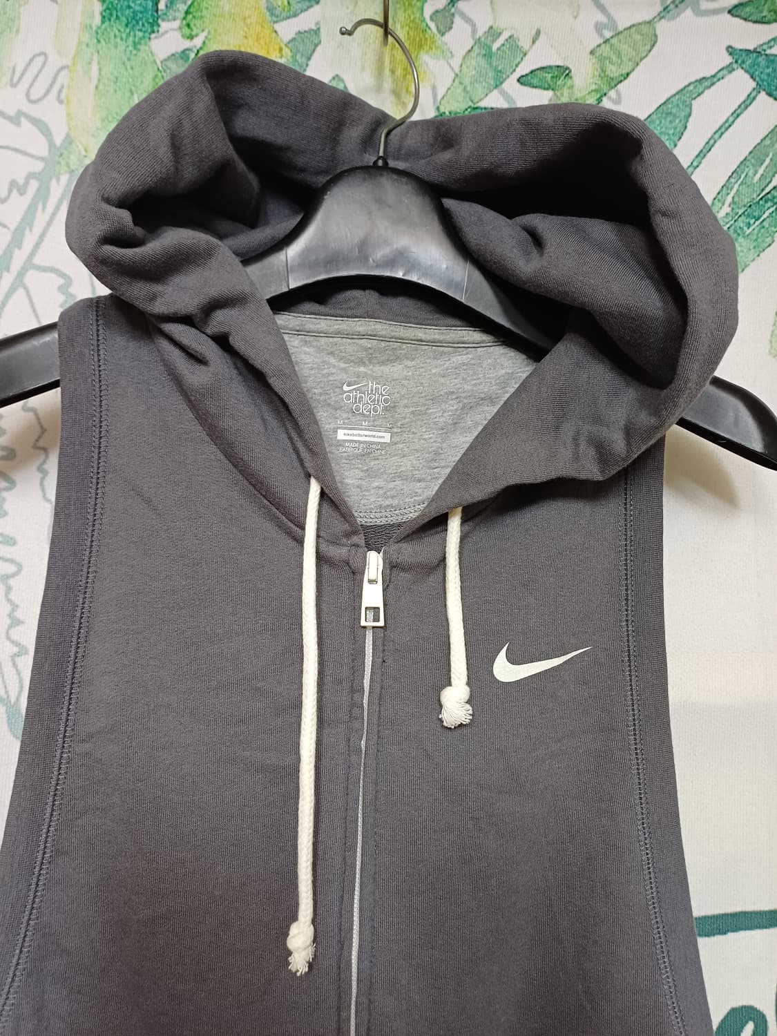 나이키 스우시 후드 집업 조끼 M 상품이미지2