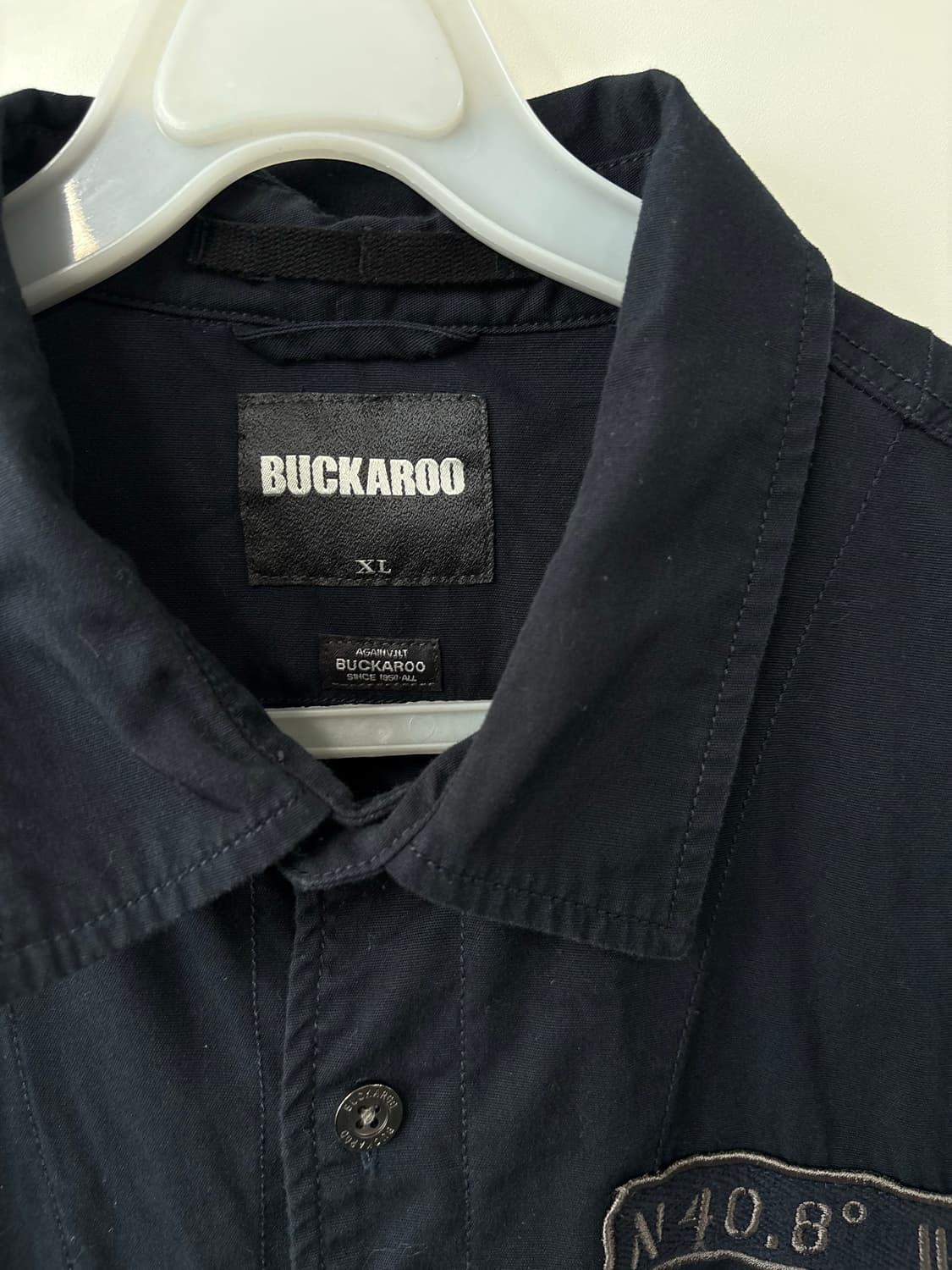 버커루 스컬 워크 반팔 셔츠 상품이미지7