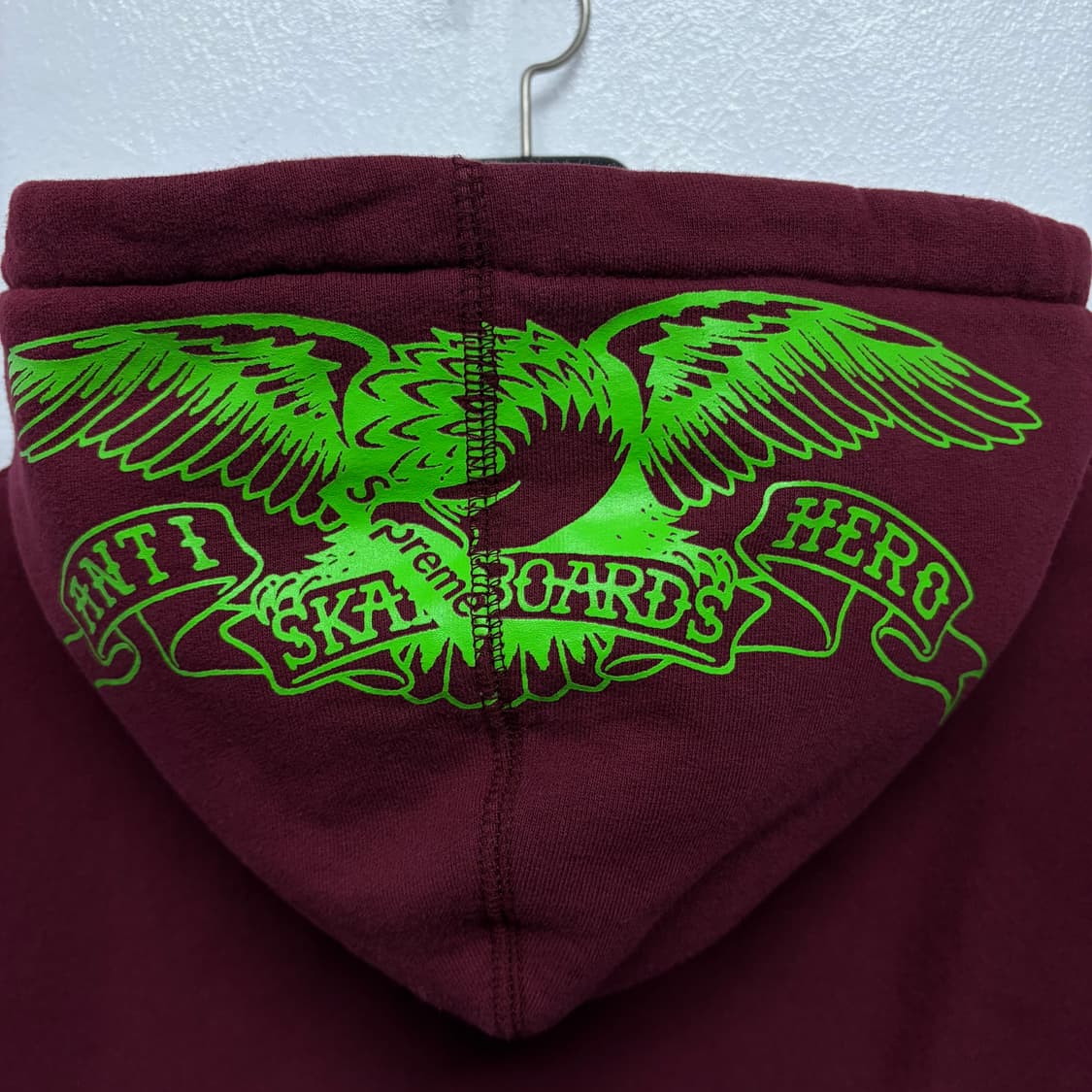 16SS 슈프림 안티히어로 후디 ( 수선 ) 상품이미지3