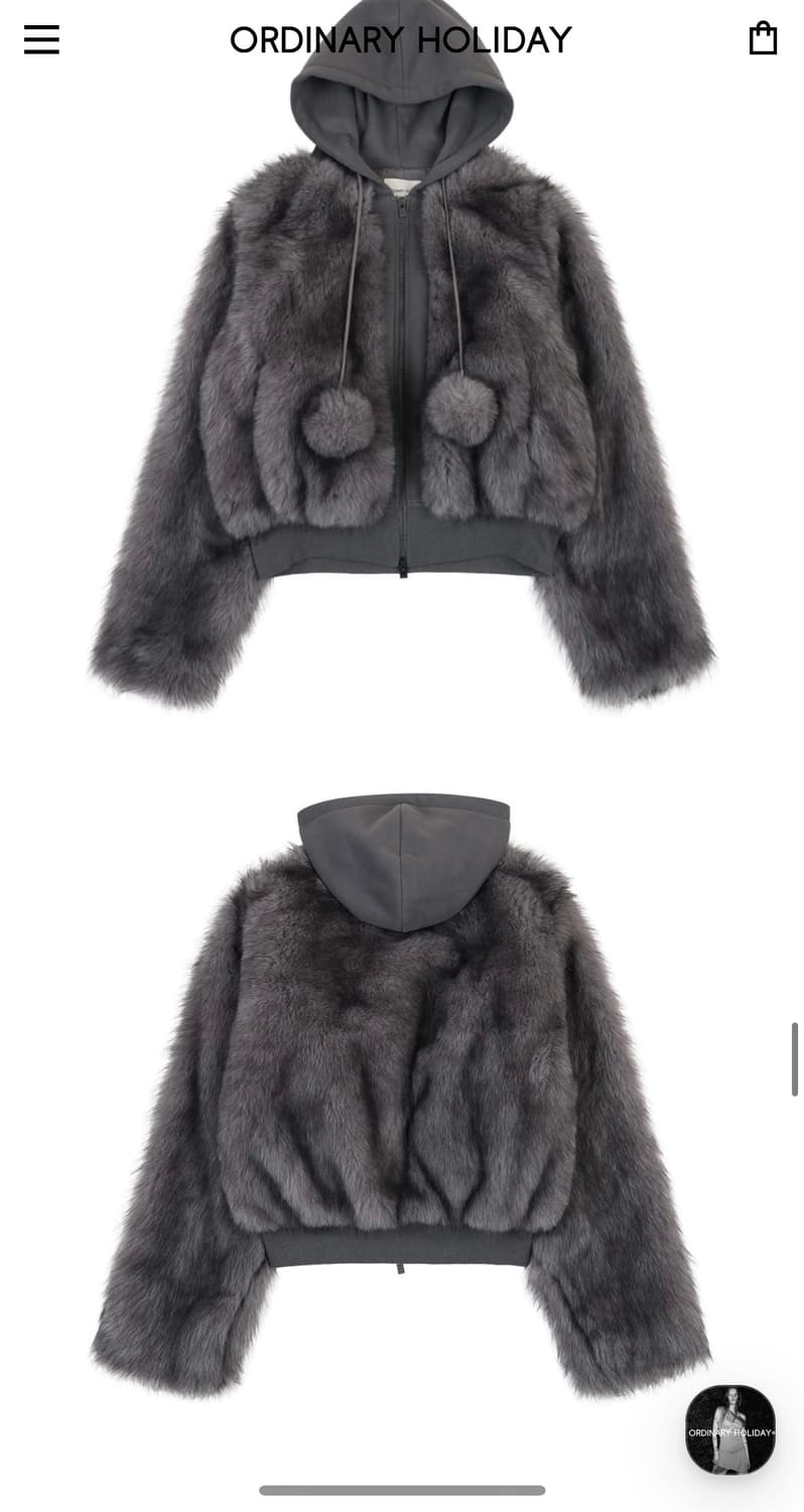 오디너리 홀리데이 후디드 퍼 상품이미지4