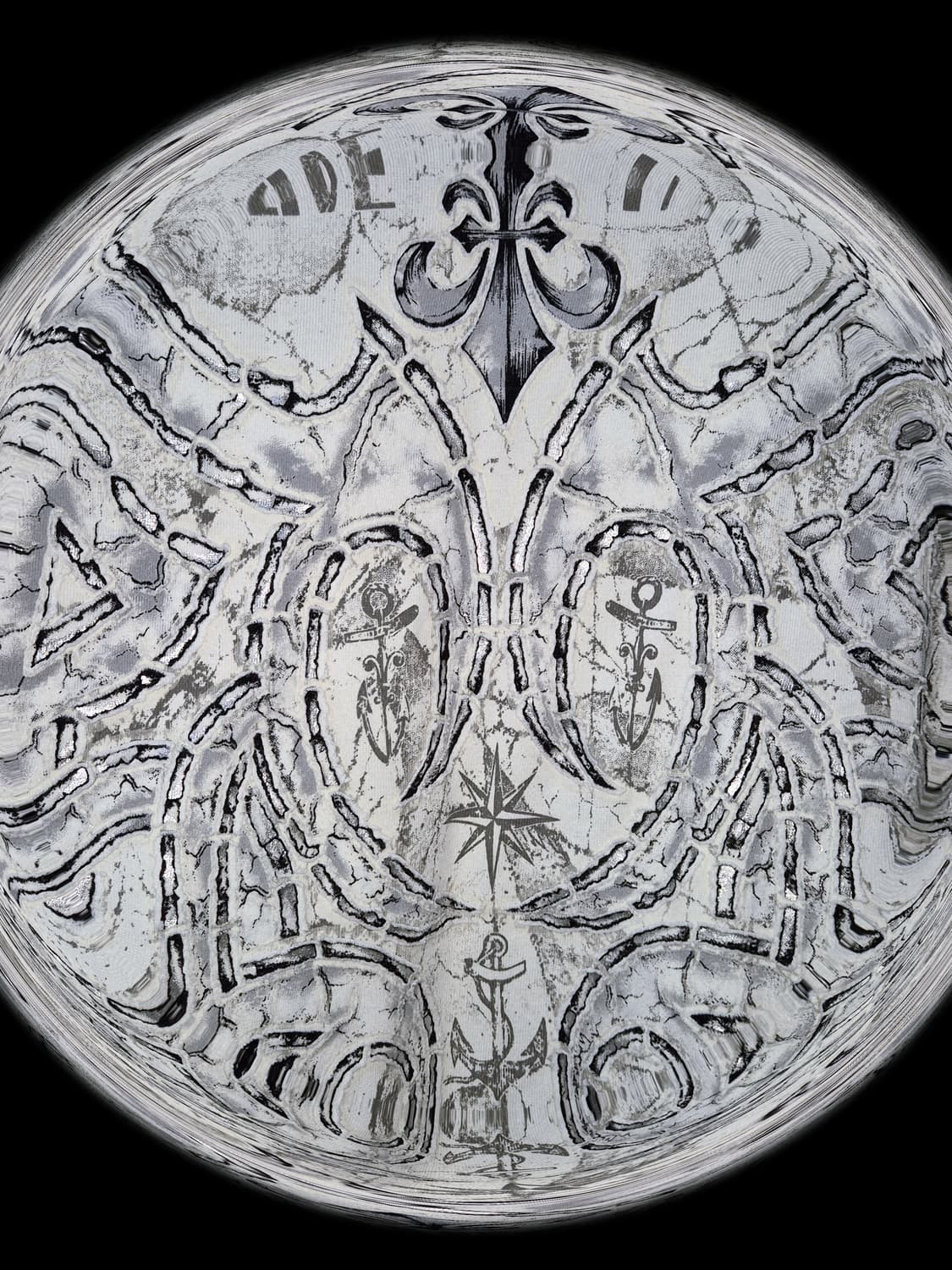 Vintage prepotente White Punk Grunge 상품이미지3