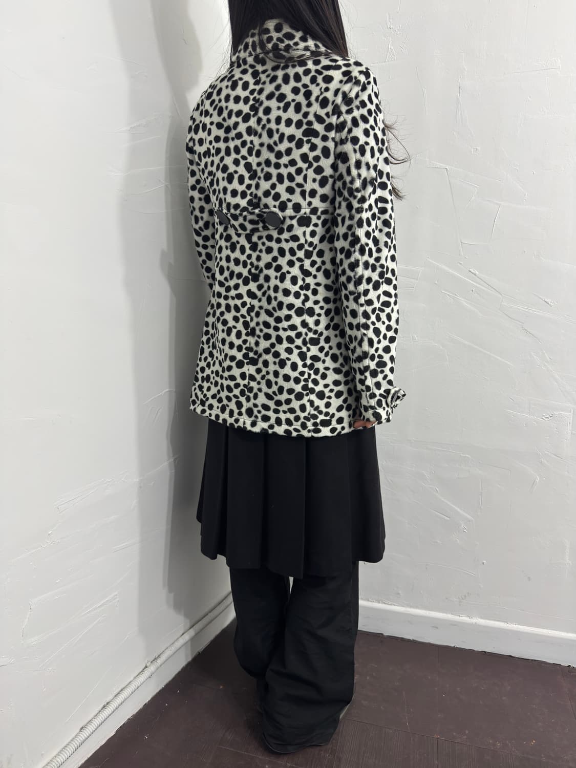 diamond julia leopard dubble button coat 상품이미지8