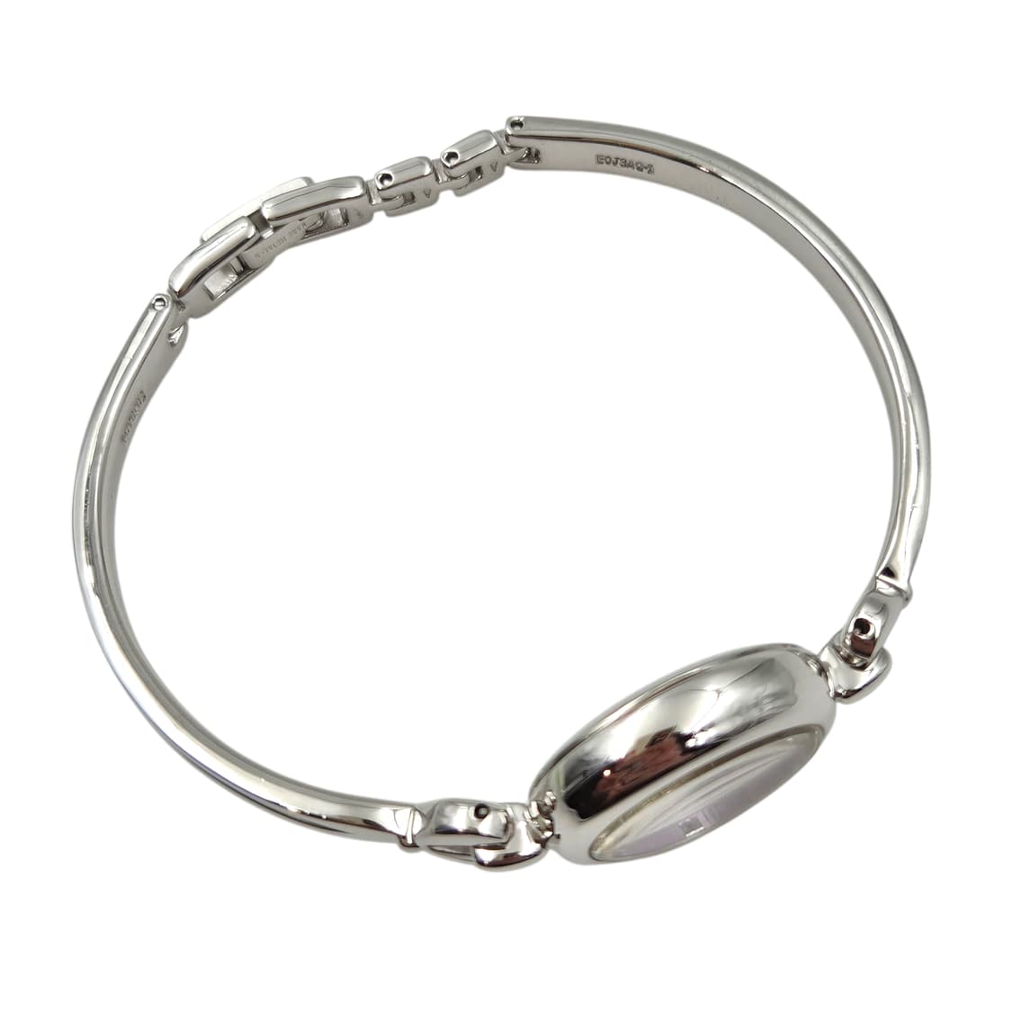 90s 한정 꾸레쥬 스페이스 에이지 핑크 오발 시계 상품이미지4