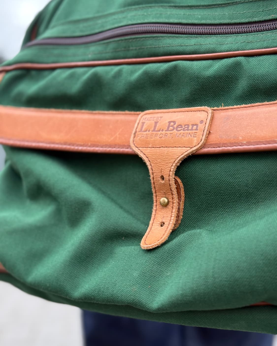 80-90's L.L.Bean 캔버스 더플백 상품이미지9