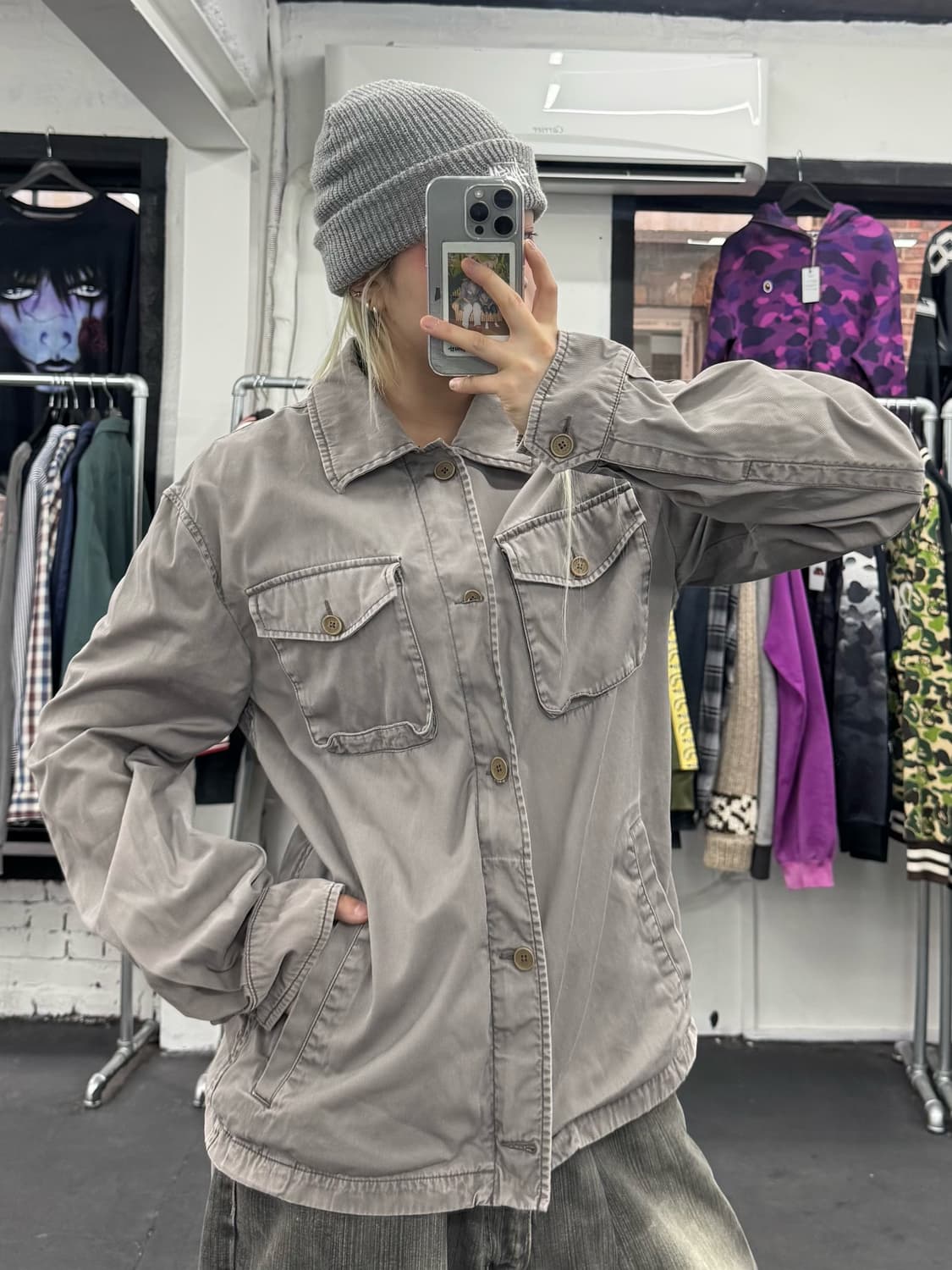 아르마니 익스체인지 투웨이 코튼 자켓 상품이미지3