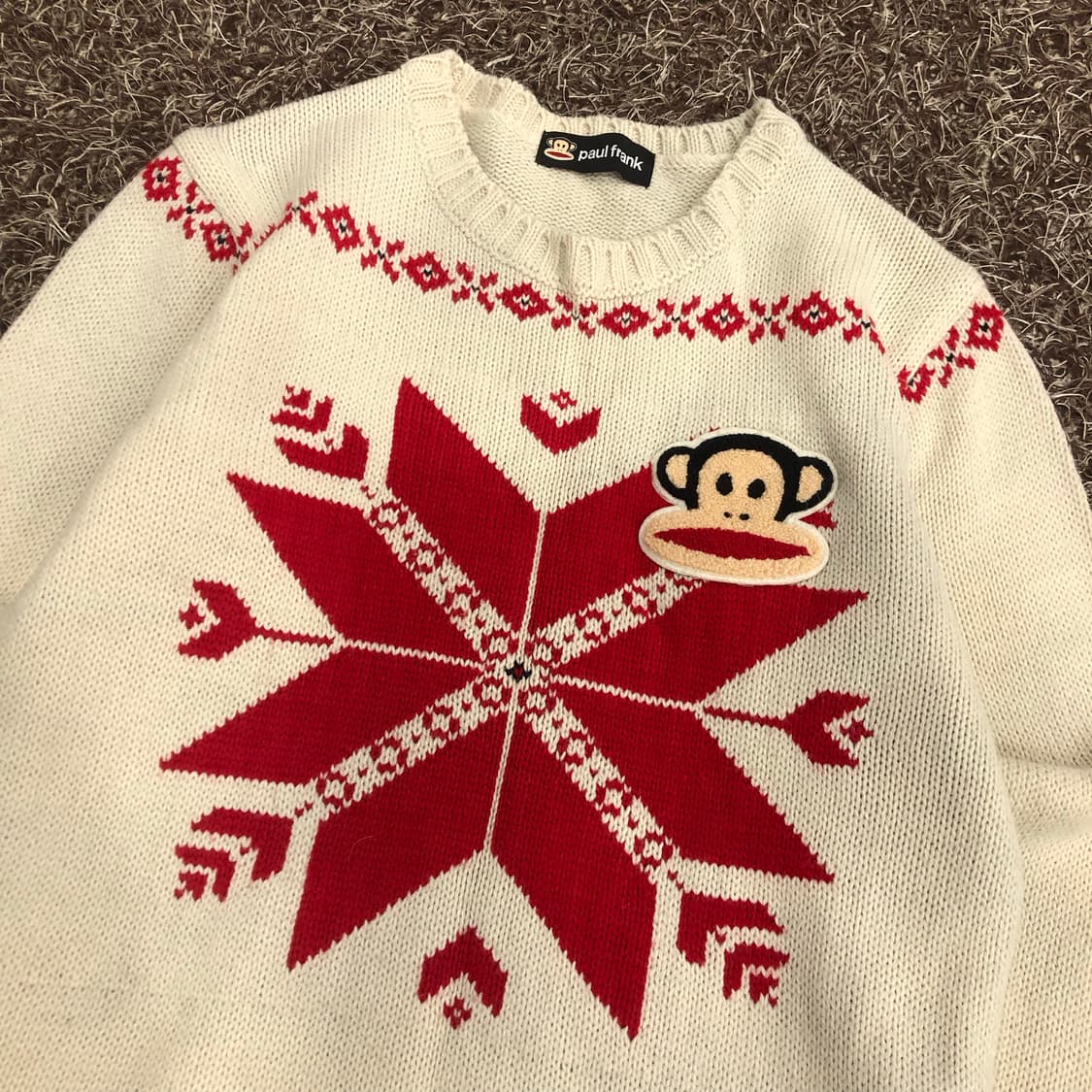 폴프랭크 노르딕 패턴 니트  상품이미지2