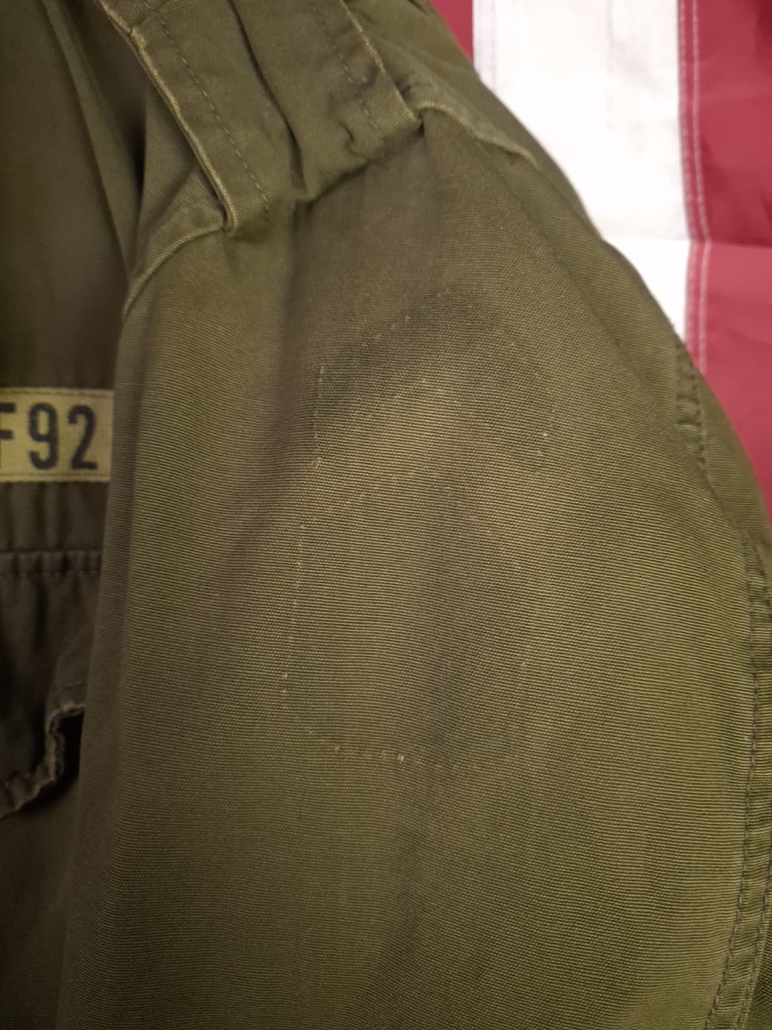 오리지날 아베크롬비 밀리터리 M-65 필드야상 상품이미지7