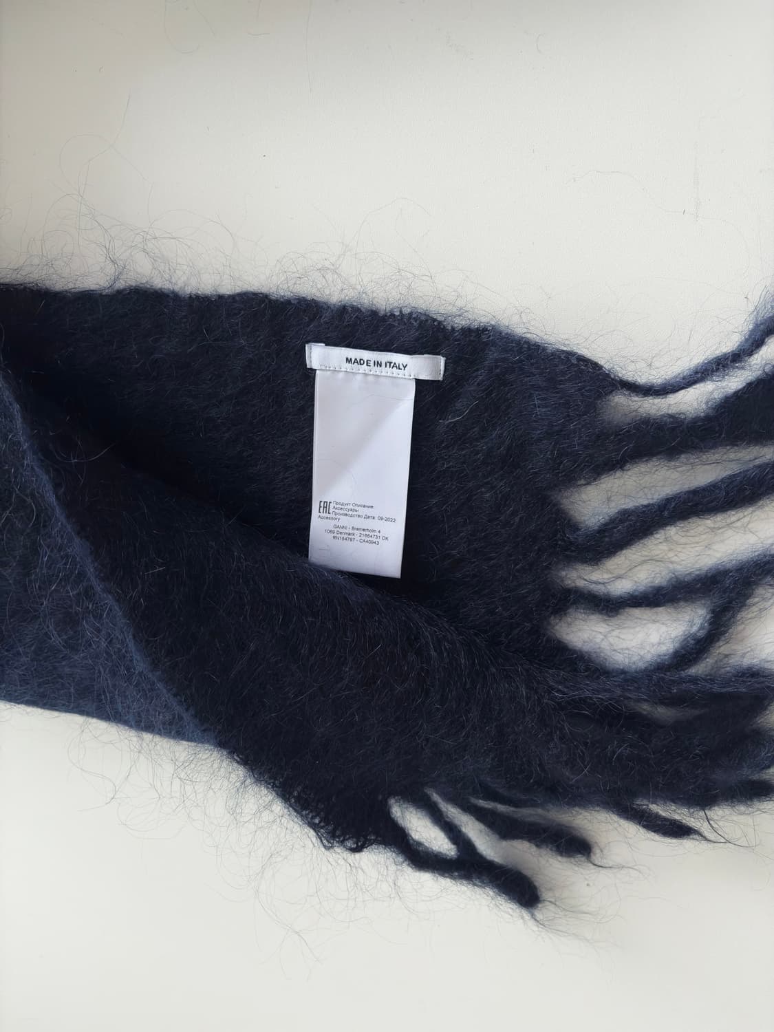 (NEW)가니 모헤어 오버사이즈 그라데이션 스카프 상품이미지5