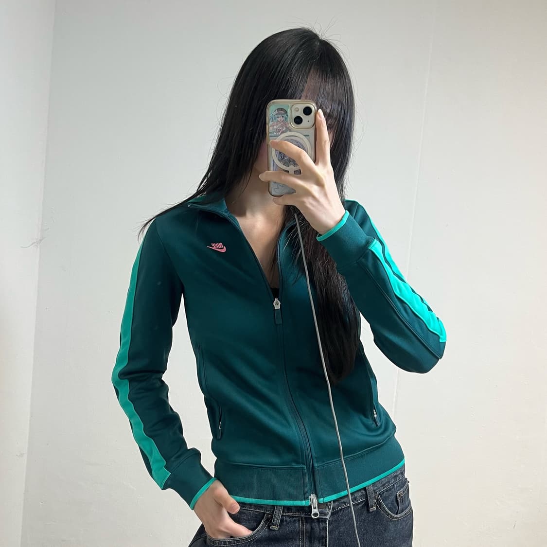 Nike Green Track Jacket  상품이미지1