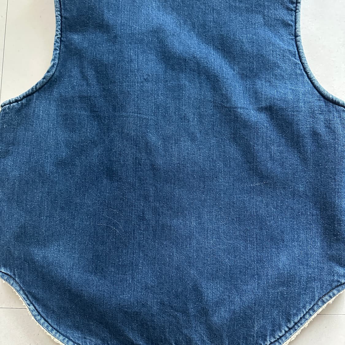 70s 컴온스트롱 웨스턴 렌치 데님 보아 베스트  MADE IN USA 상품이미지7