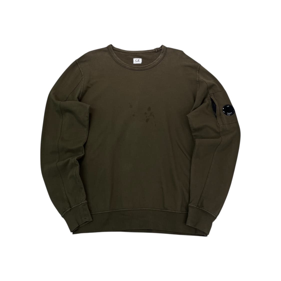 100 CP컴퍼니 고글와펜 카키 롱슬리브 티셔츠 상품이미지1