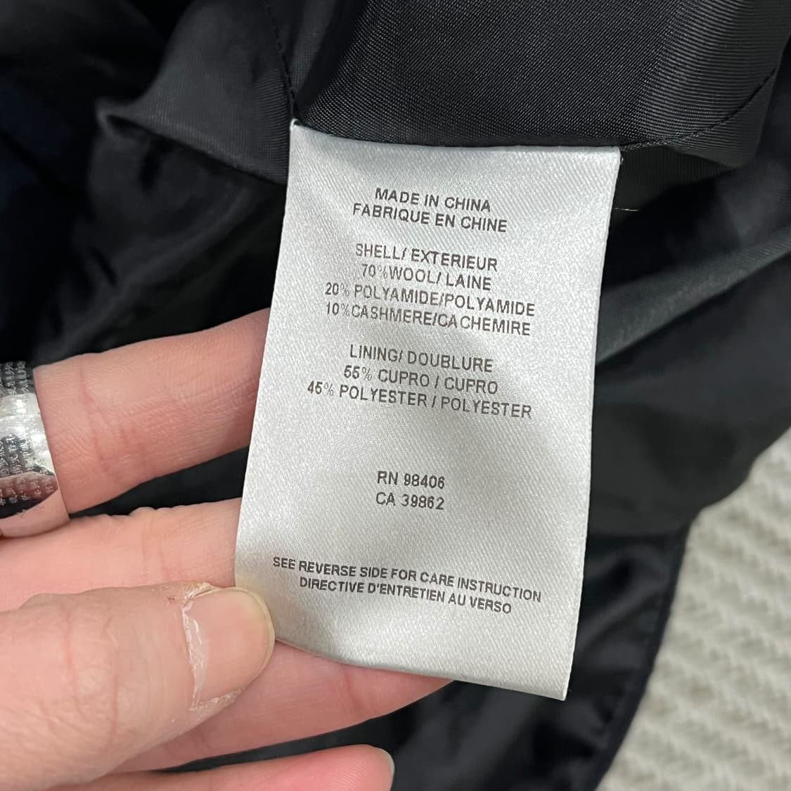 띠어리 미니멀 울코트 s08510 상품이미지7