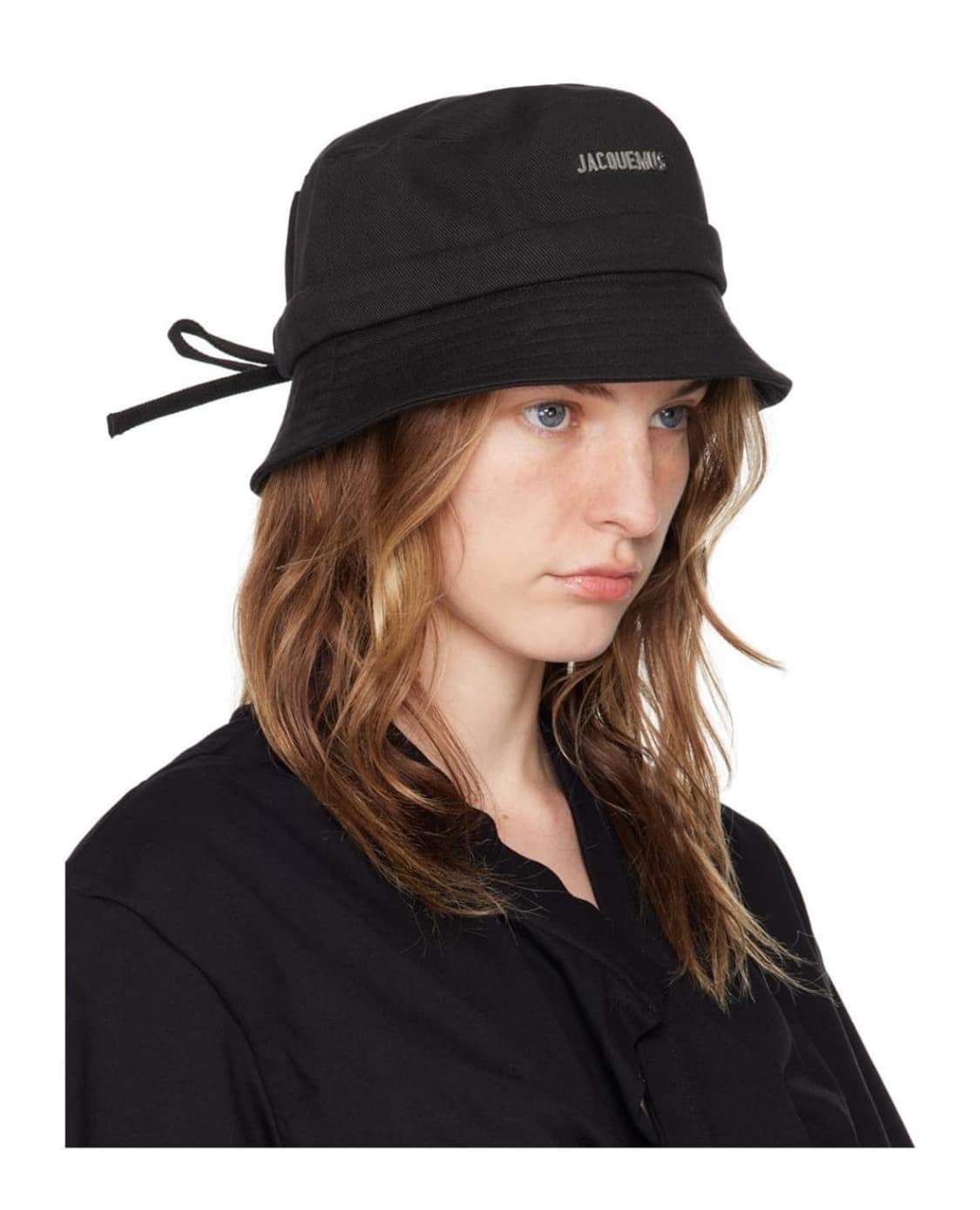 Jacquemus 르밥 가조 보우 버킷햇 블랙 상품이미지1