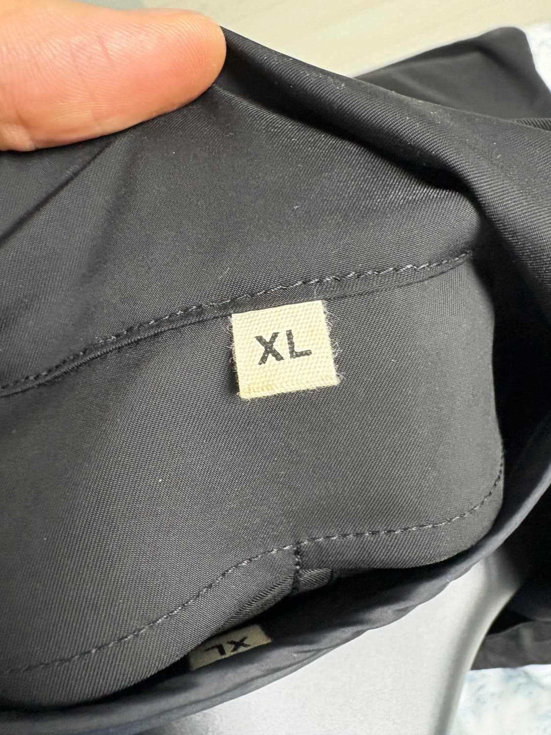 무지 라보 피쉬테일파카 블랙 XL 상품이미지3