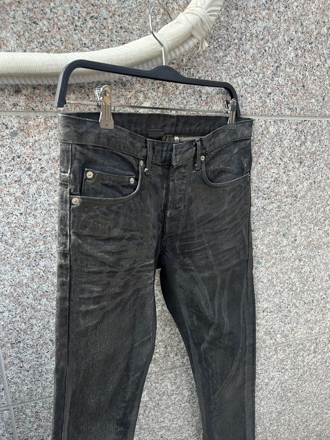 디올 옴므 블랙왁스 코팅진 에디슬리먼 상품이미지2