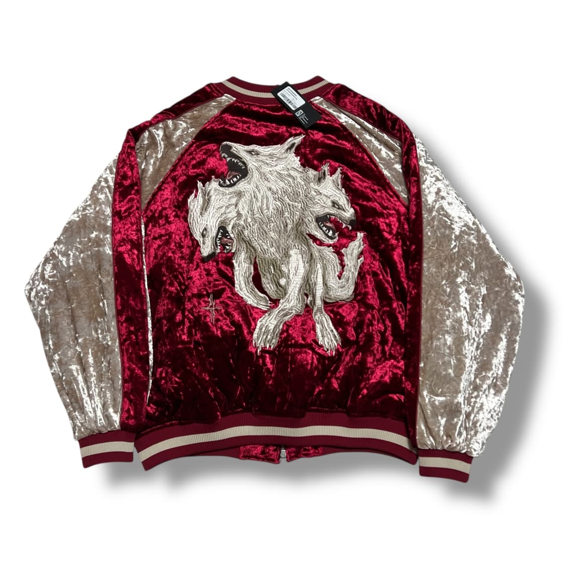 Not4nerd 울프 수베니어 퀼팅 블루종 자켓 상품이미지2