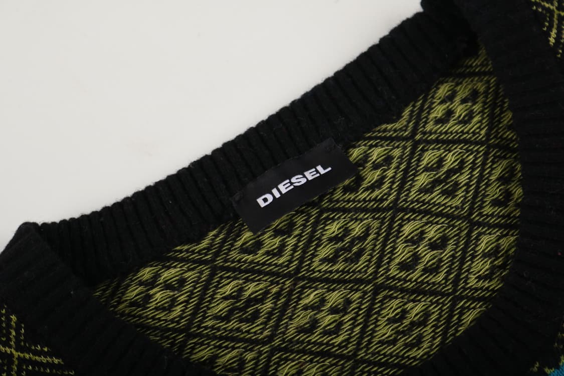 [M] 00's 디젤 울니트 상품이미지5