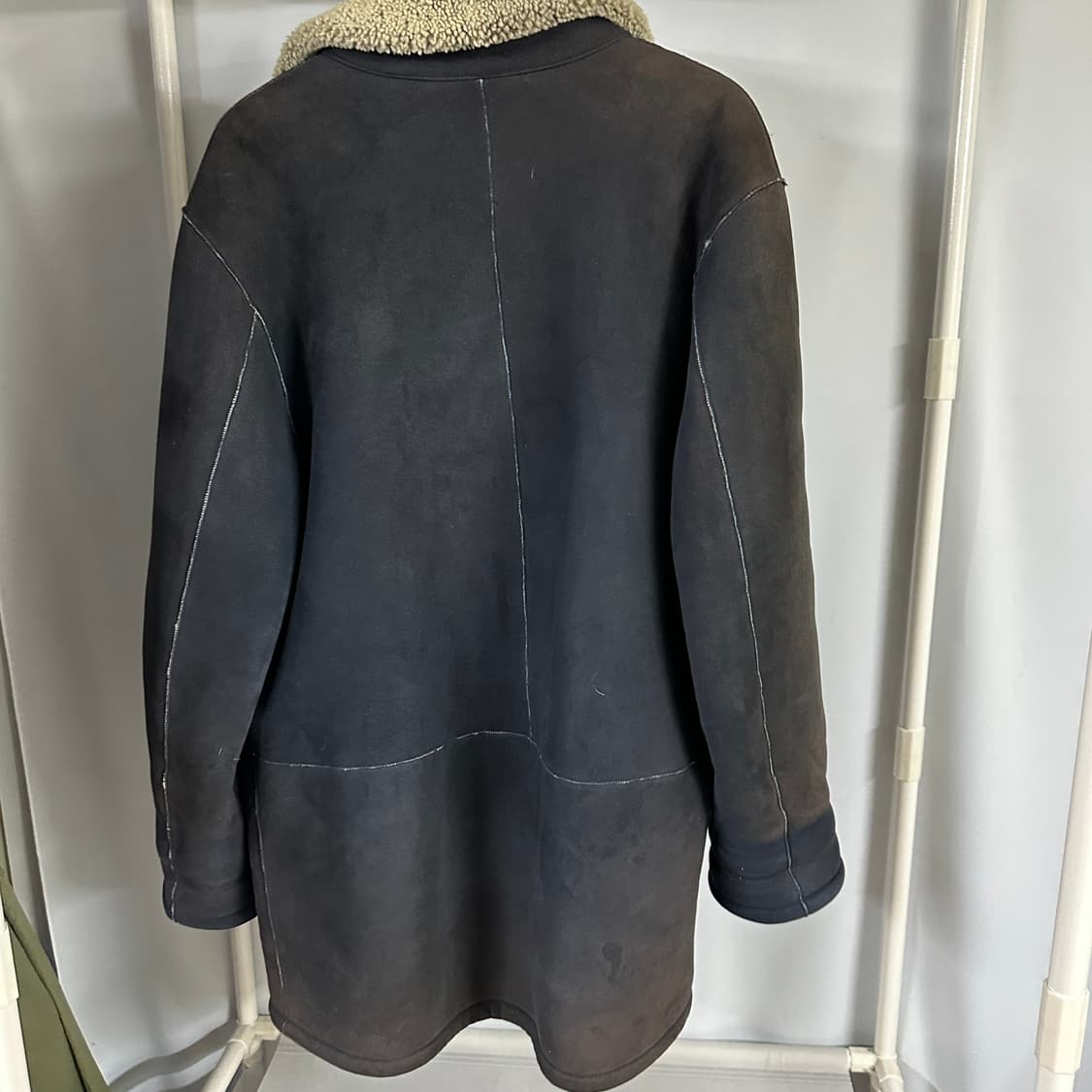 롱기 이탈리아 롱 무스탕 상품이미지6