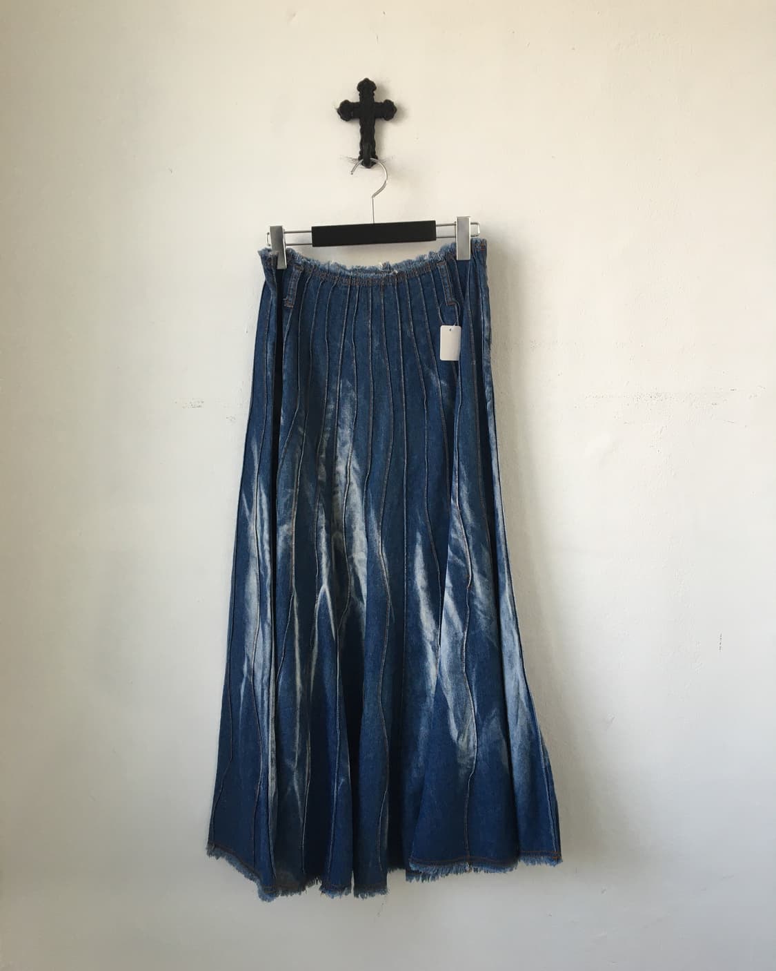 Washing denim skirt 상품이미지2