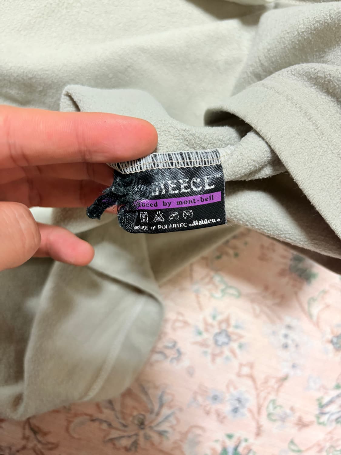 90’s  mont-bell fleece half-zip. 상품이미지6