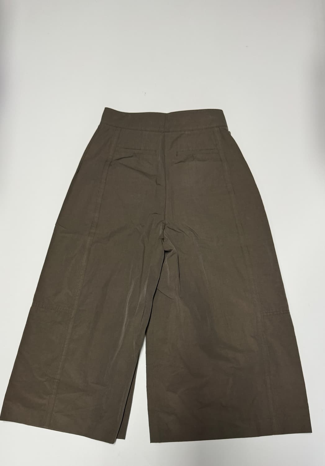 여성 한섬 타임 Time 나일론 혼방 코튼 와이드 팬츠 상품이미지2