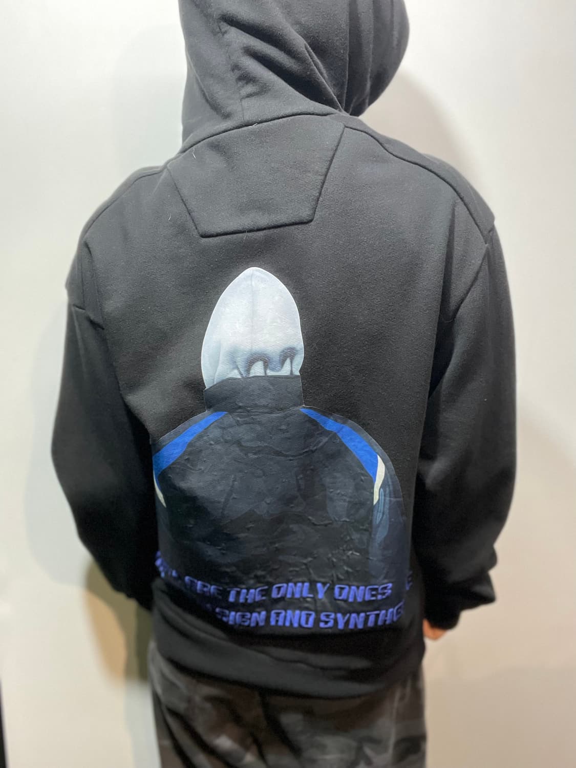 Juun.J x 카렐펑크 블랙 후드 상품이미지1