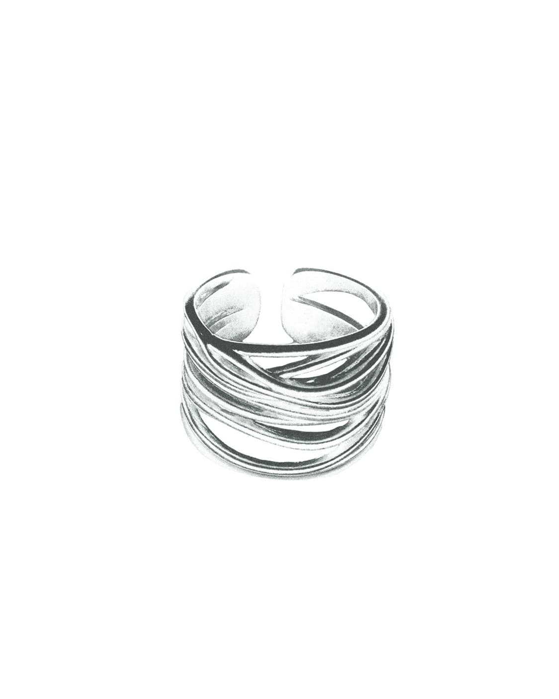 Sand wave ring _silver 925 상품이미지1