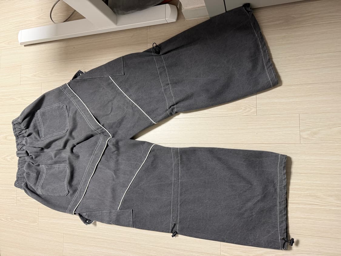 알에스에스씨 KNEE STRING 카고 데님 팬츠 상품이미지6