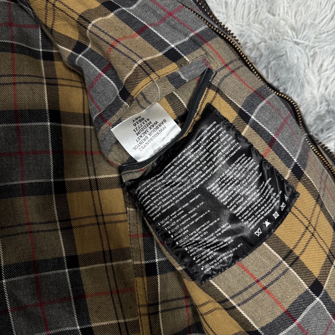 바버 뷰포트 네이비자켓 M사이즈 상품이미지4