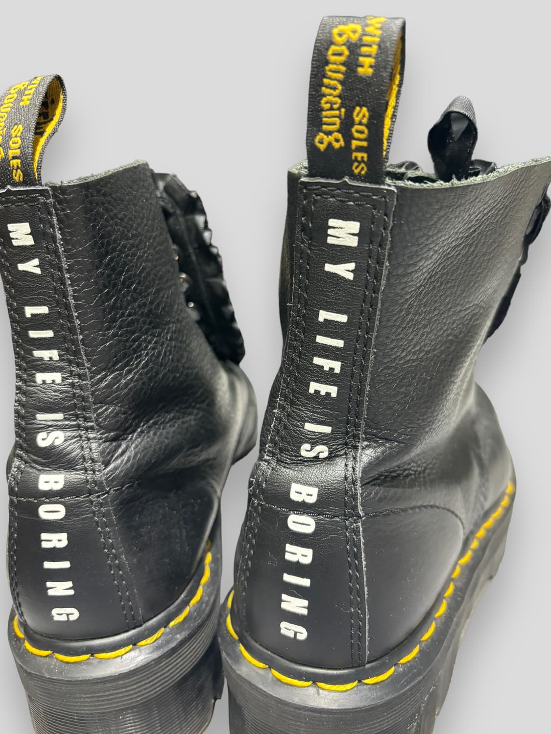 닥터마틴 블랙 9홀 부츠 상품이미지7