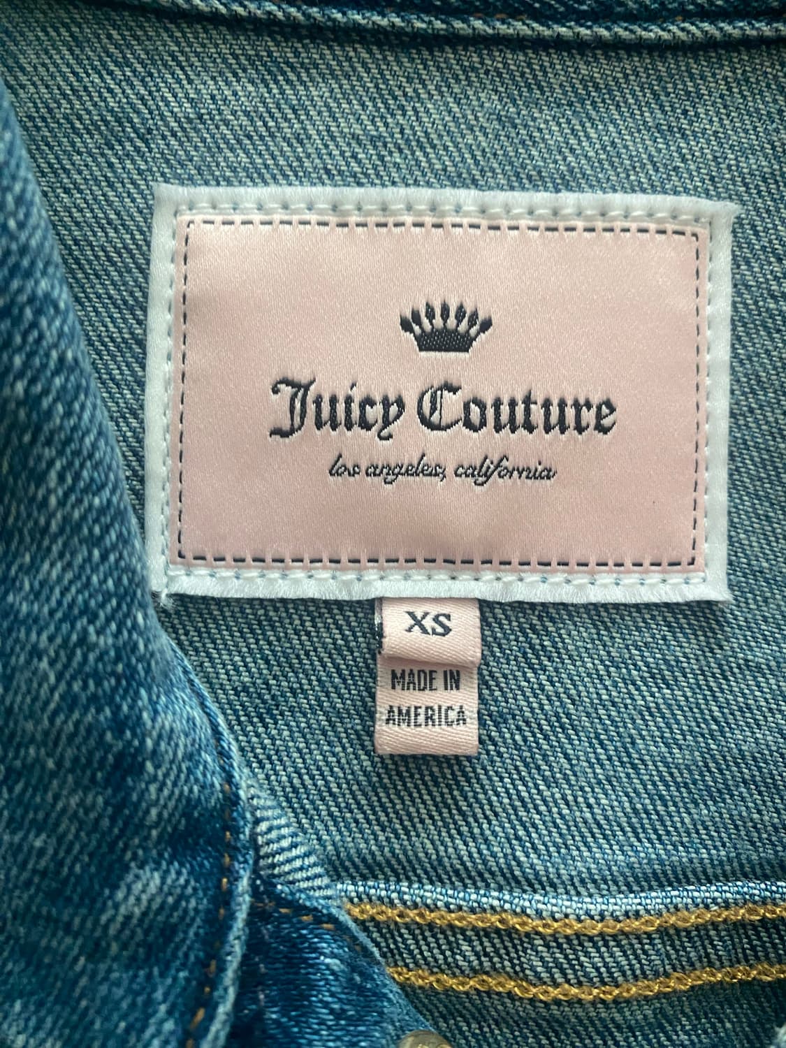 juicy couture 데님 자켓 상품이미지2