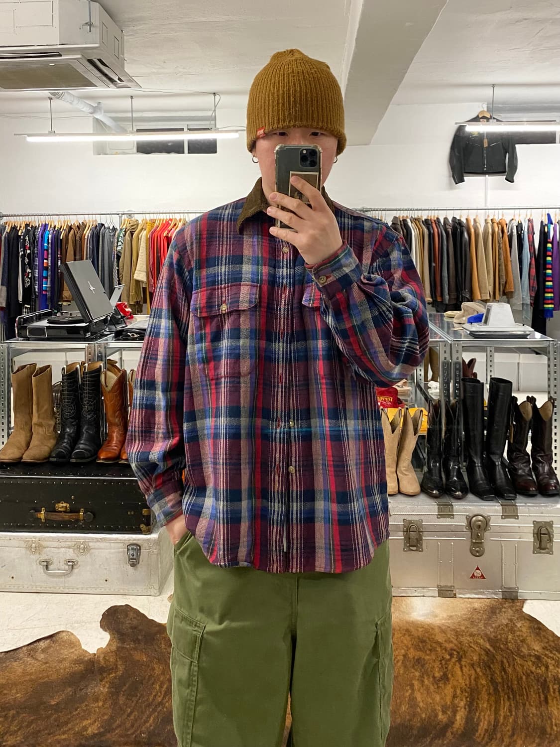 90s CHAPS ralph lauren shirts 상품이미지2