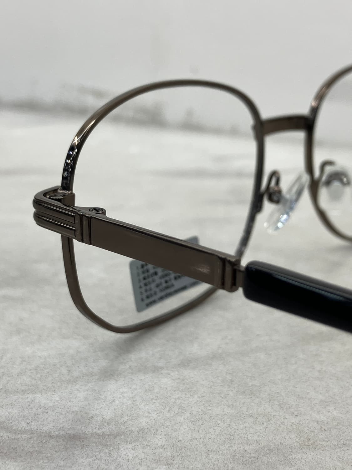 카라 KARRA 브론즈 스틸 소프트 스퀘어 메탈테 안경 상품이미지7