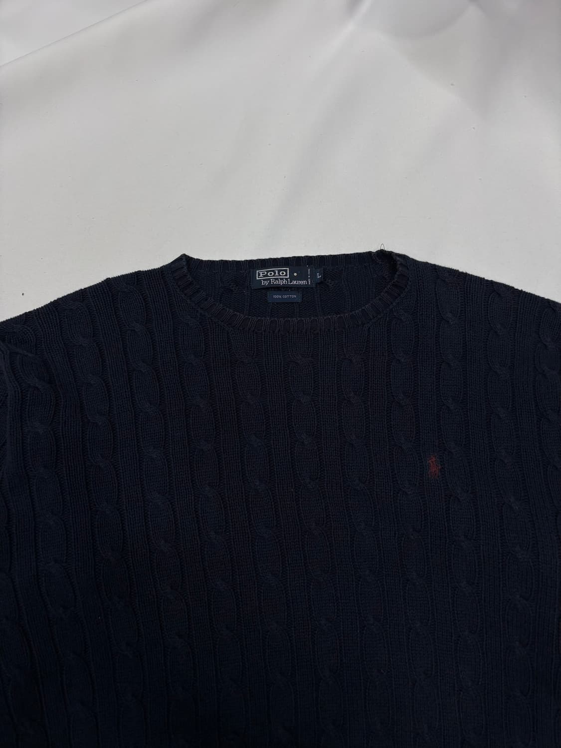 폴로랄프로렌 꽈배기 케이블 니트 상품이미지3