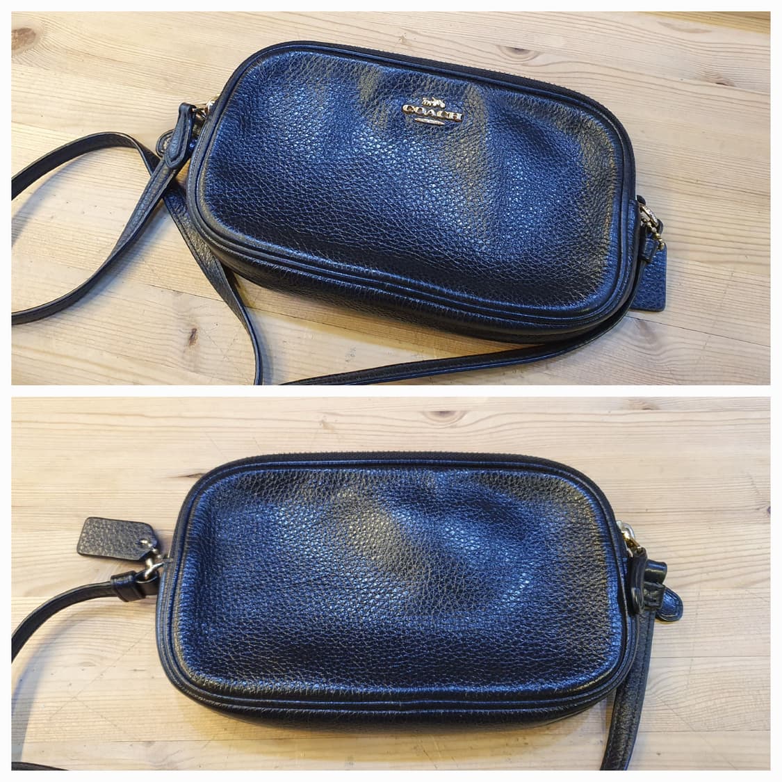 코치 레더 미니크로스백 상품이미지2