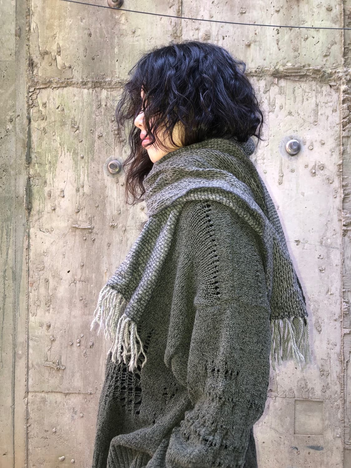 Vintage muffler (100% cashmere) 상품이미지3