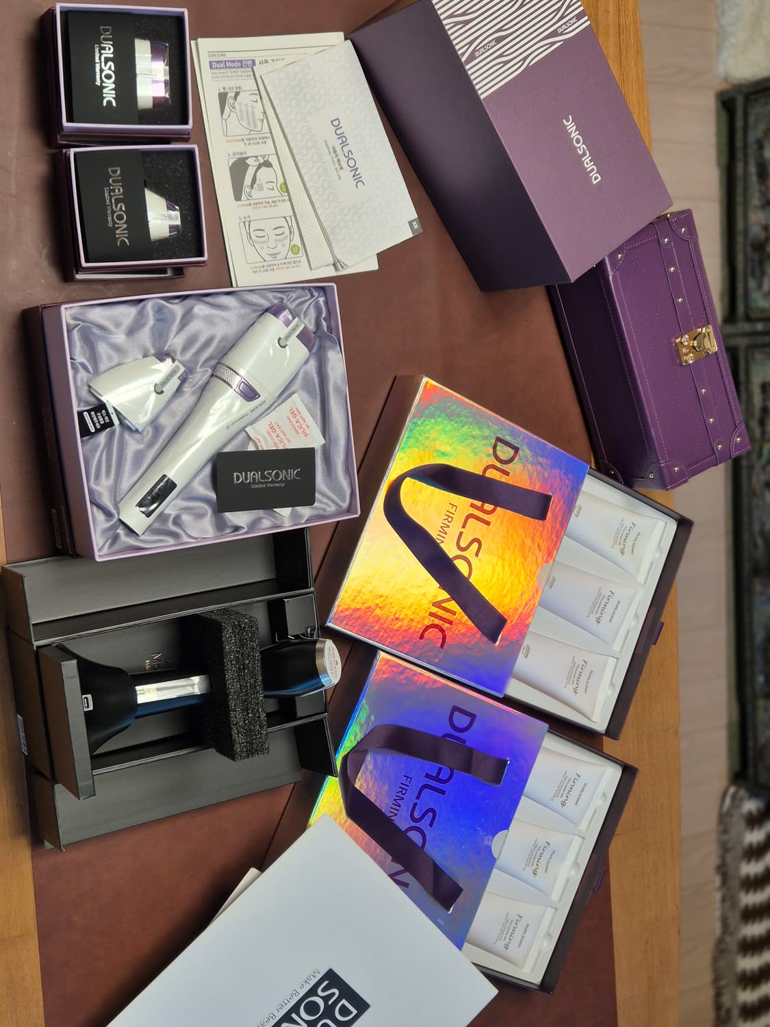 (풀셋트)기기2개 듀얼소닉 +듀얼소닉 프로페셔널알파 스티커그대로  상품이미지2