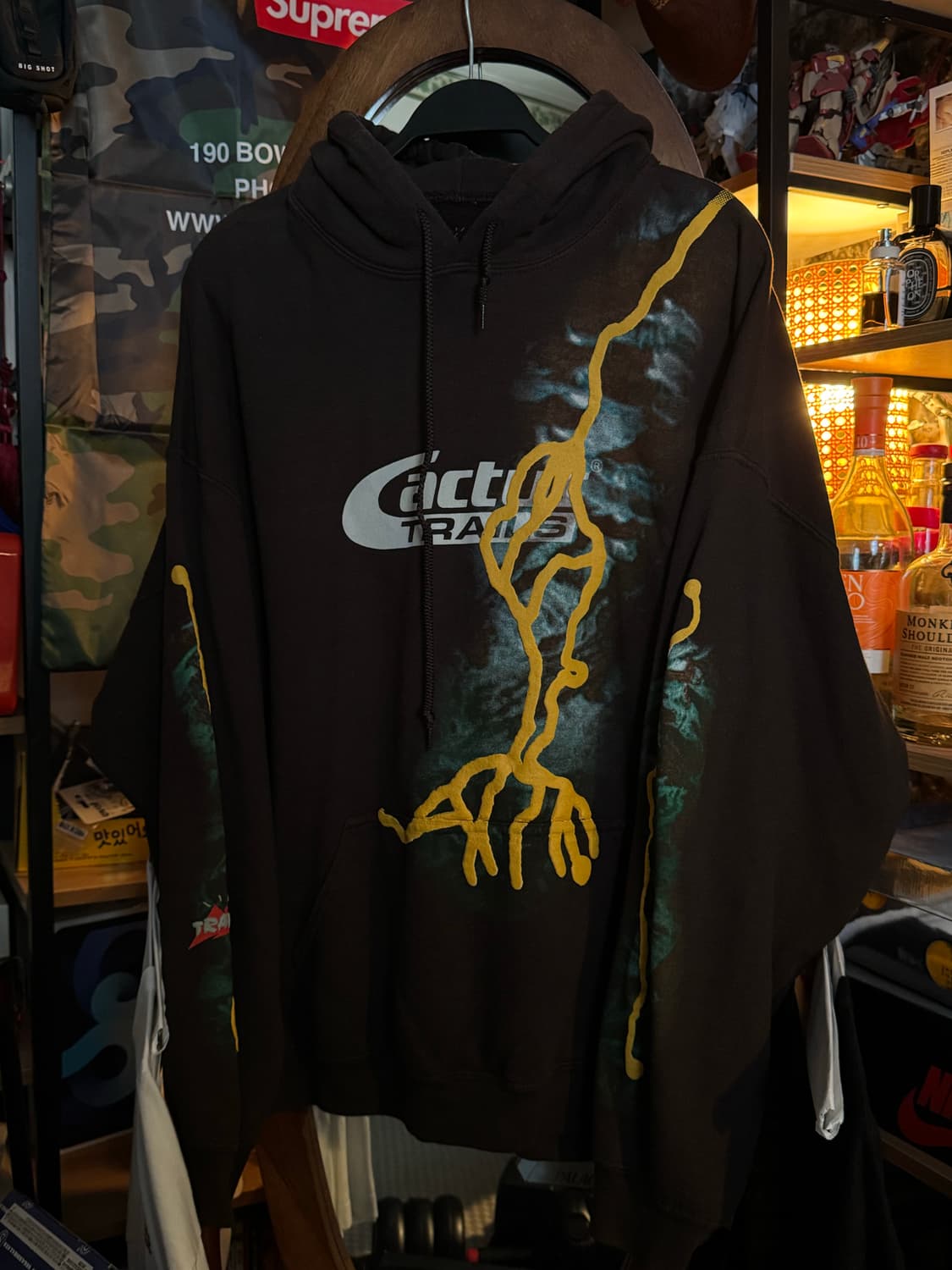 Xl 트래비스 스캇 cactus trail 머천 후디 브라운 상품이미지1