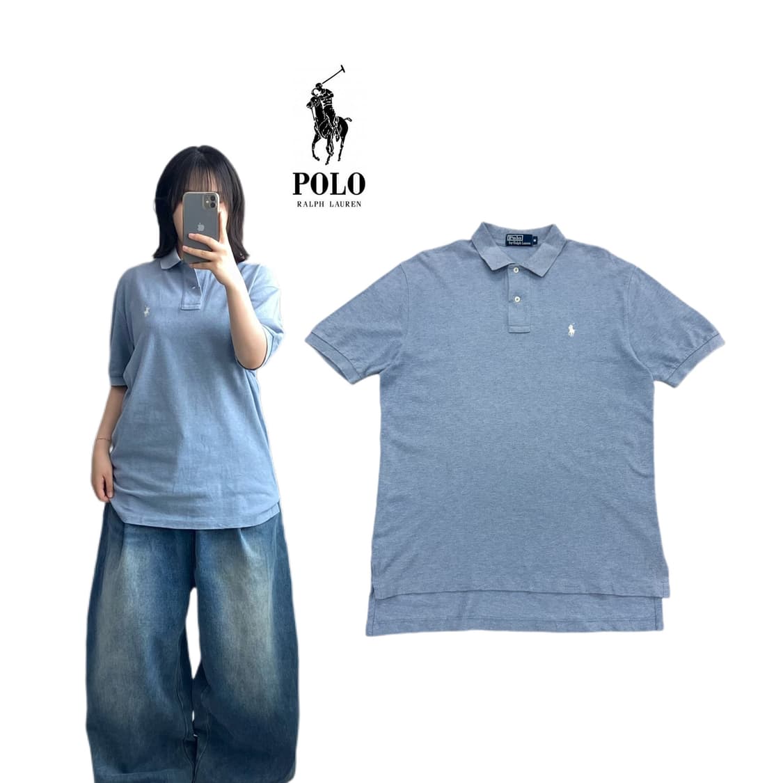 폴로 포니 PK 카라 반팔 티셔츠 상품이미지1