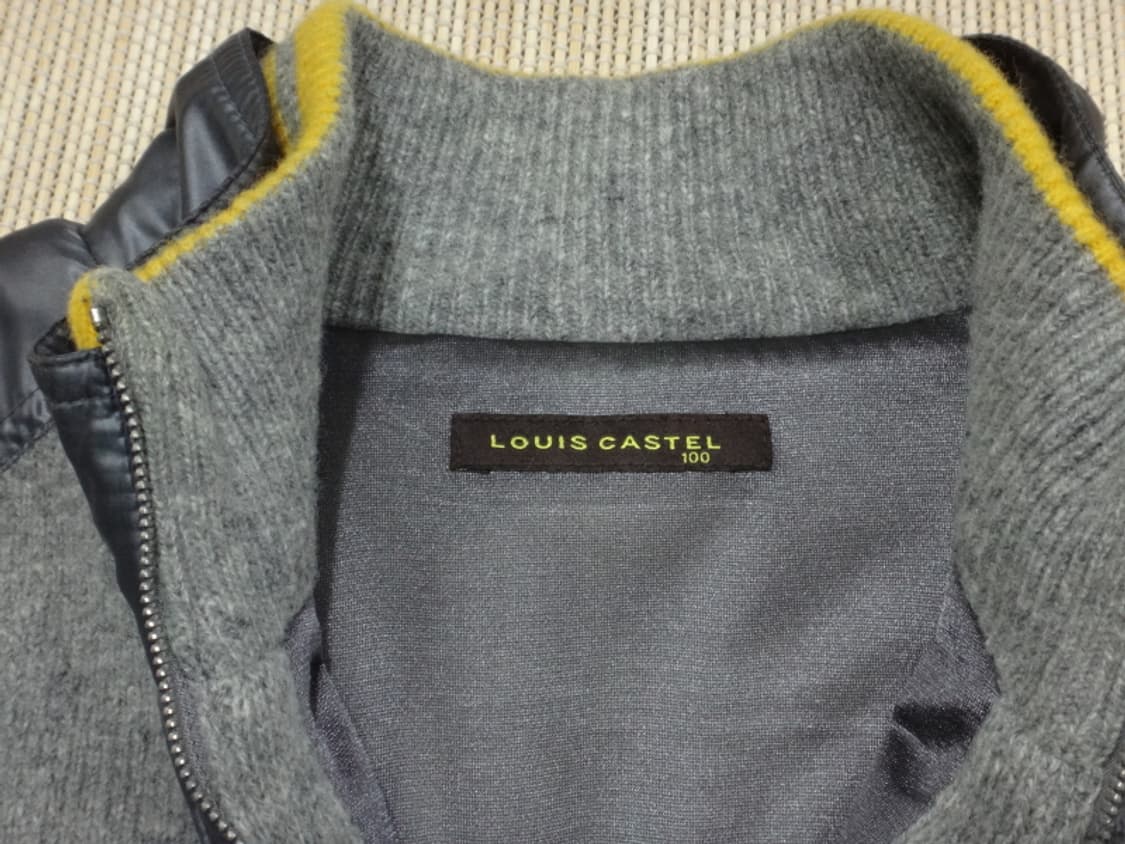(100) 루이까스텔 골프 남성 반집업 방풍 울 니트 상품이미지7