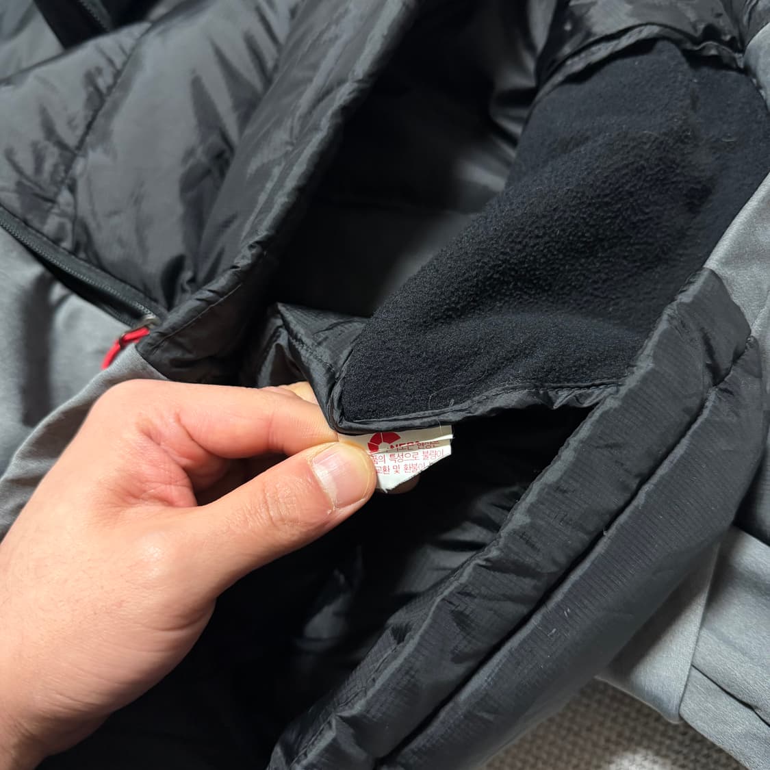 네파 다운 경량패딩 상품이미지4