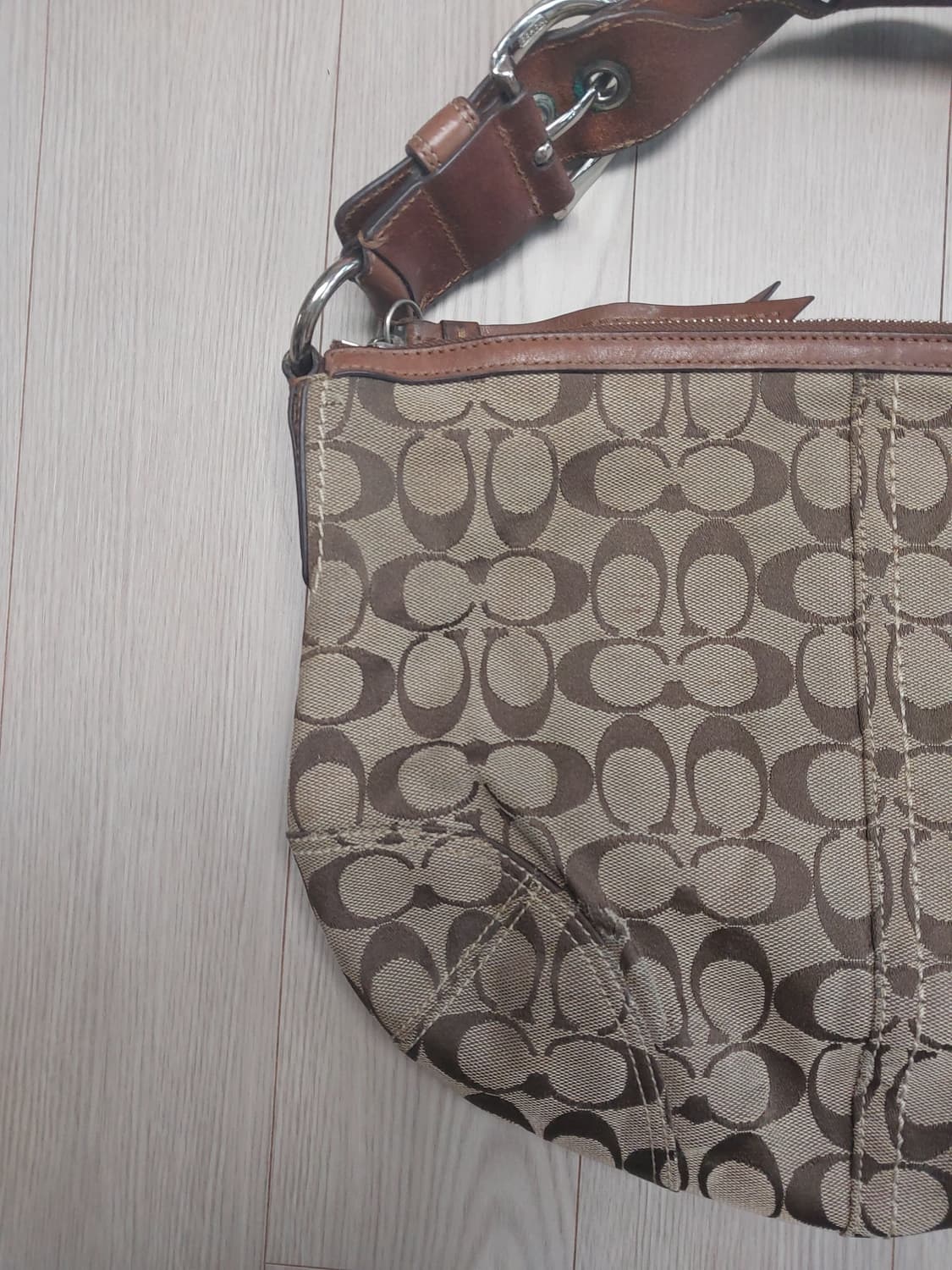 코치 빈티지 소호 캔버스 호보백 상품이미지7