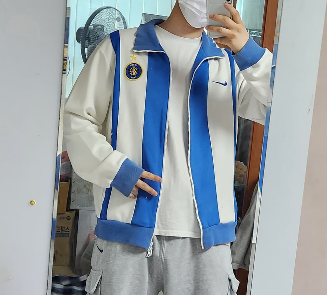 대장✔️나이키 인터밀란 흰파 00s 져지 자켓 상품이미지2