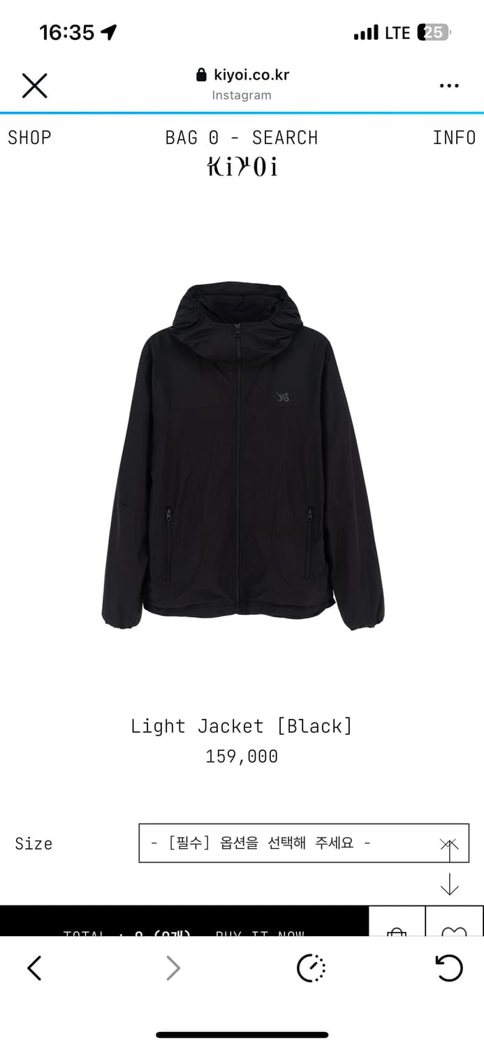 Kiyoi 바람막이 상품이미지1