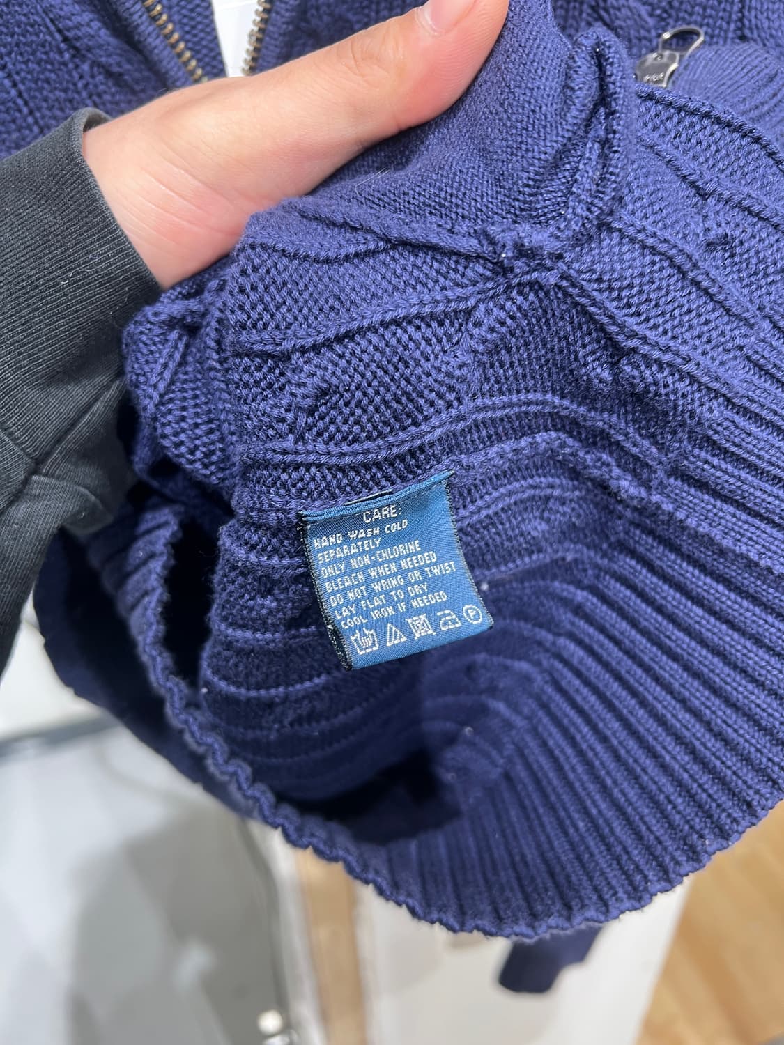 Polo Ralph Lauren 폴로 랄프로렌 니트 후드집업 상품이미지4