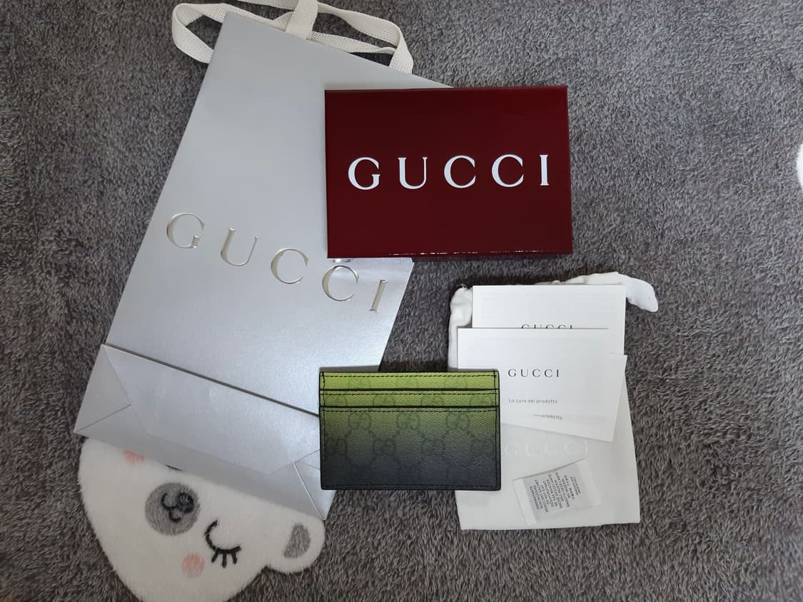 구찌 카드 지갑 그라데이션 신형 (새제품) 상품이미지2