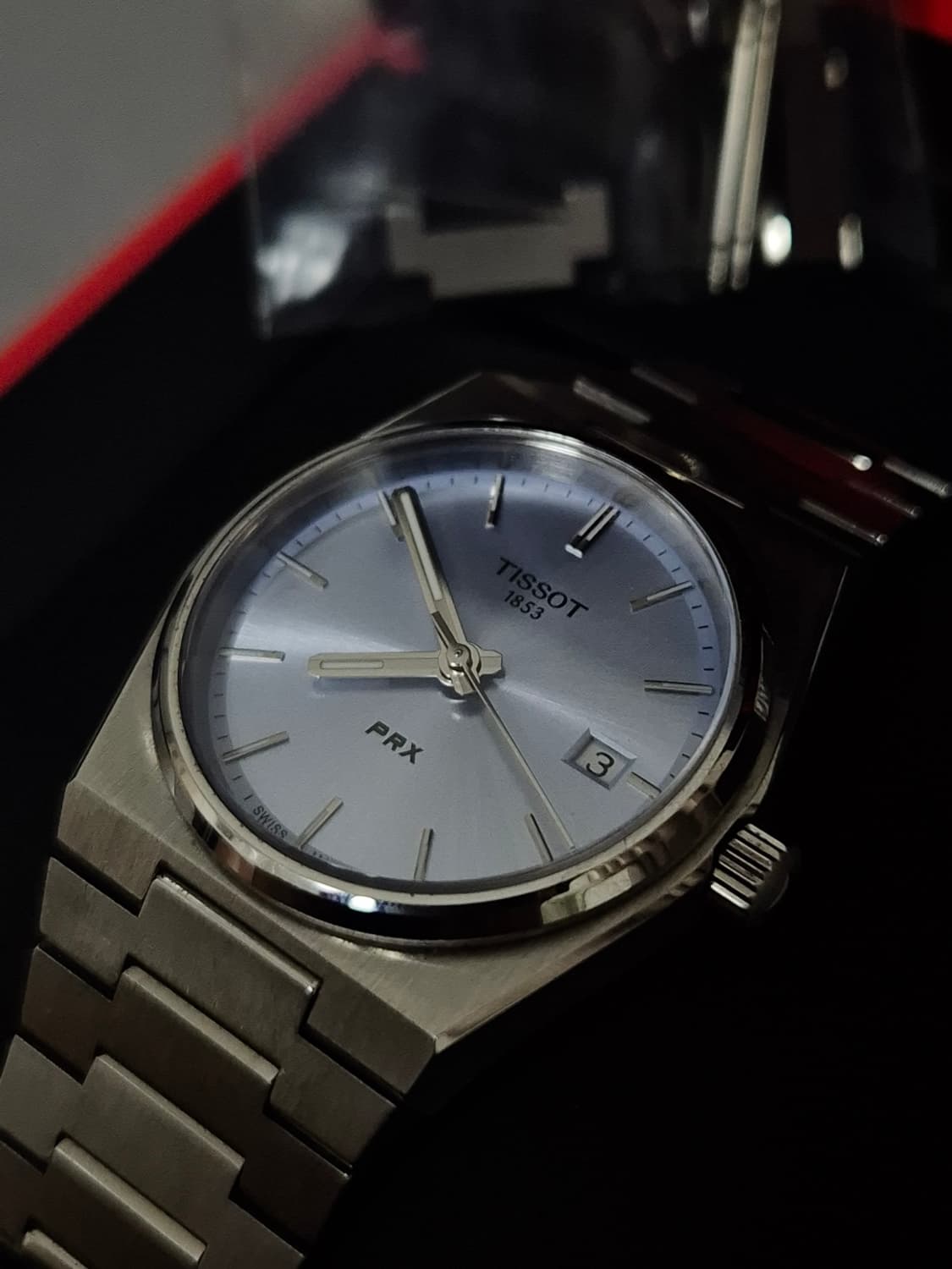 티쏘 prx35 쿼츠 아이스블루 상품이미지1